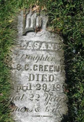 Cassandra Greenfield tombstone